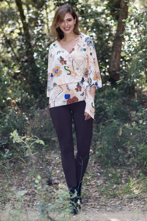 17056. 7289 Legging-Marrón, Negro, verde, granate, crudo, beige, marino